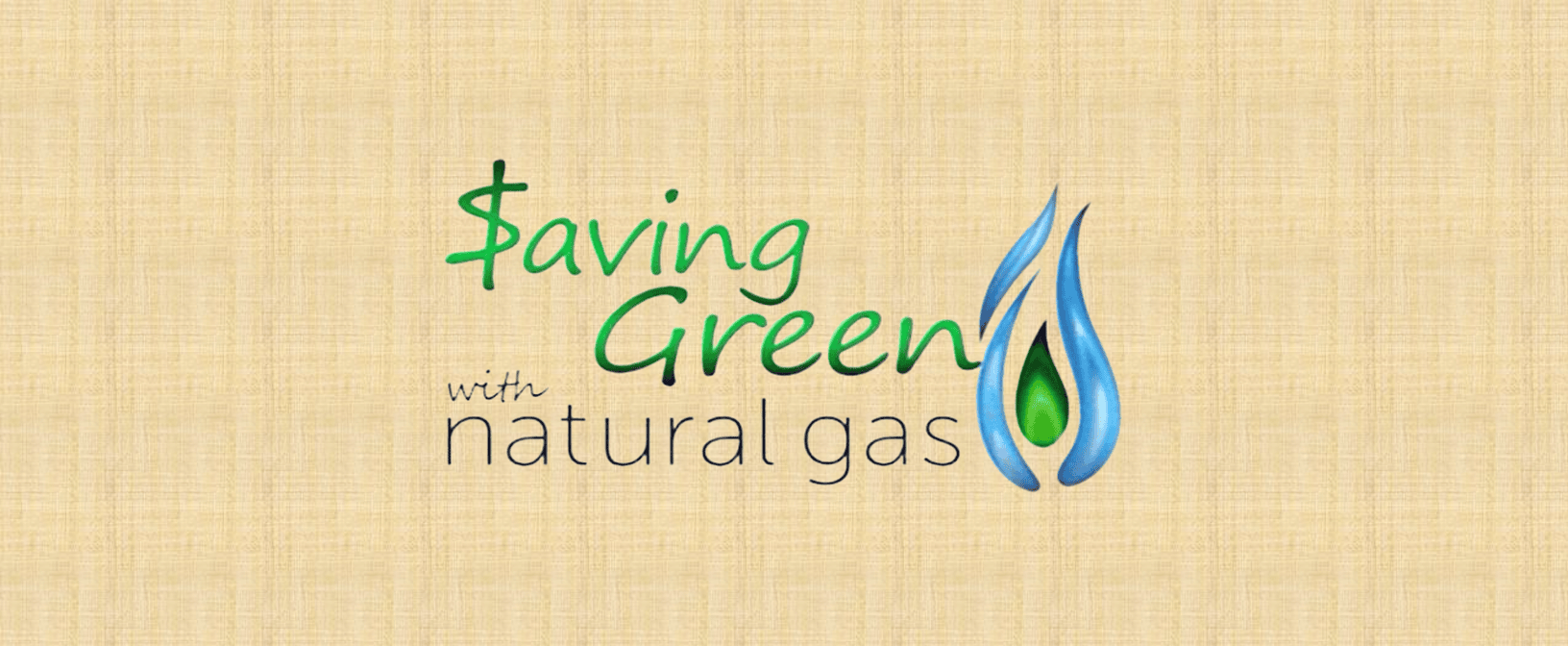 Saving Green with Natural Gas Logo