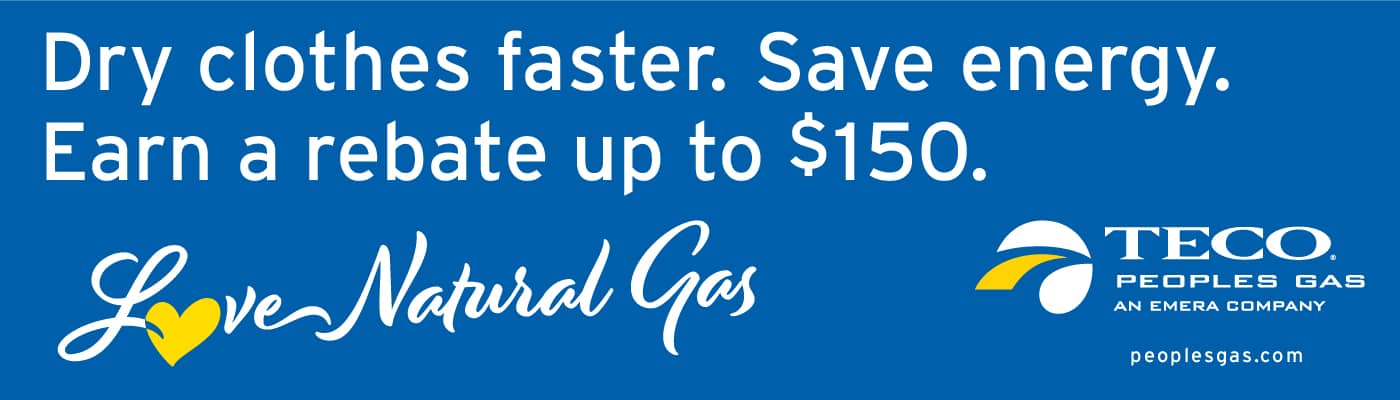 Peoples Gas Energy Conservation Billboard - Clothes Dryer