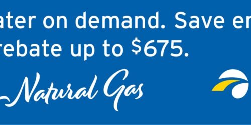 Peoples Gas Energy Conservation Billboard - Water Heater