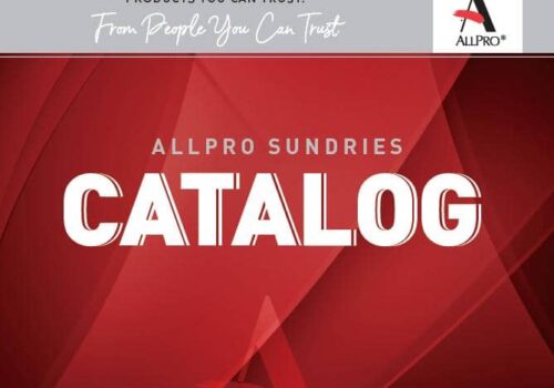 AllPro 2020 Catalog Cover